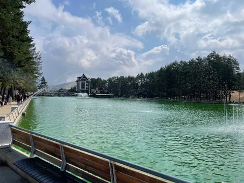 Zlatibor jezero fontana
