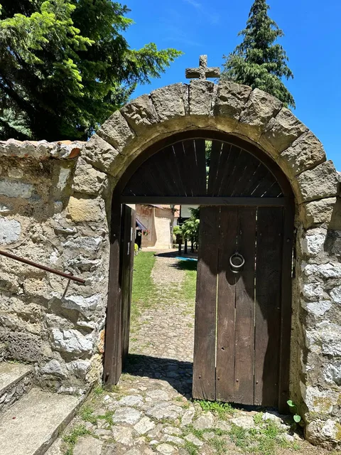 Entrance gate of Nikolje Monastery